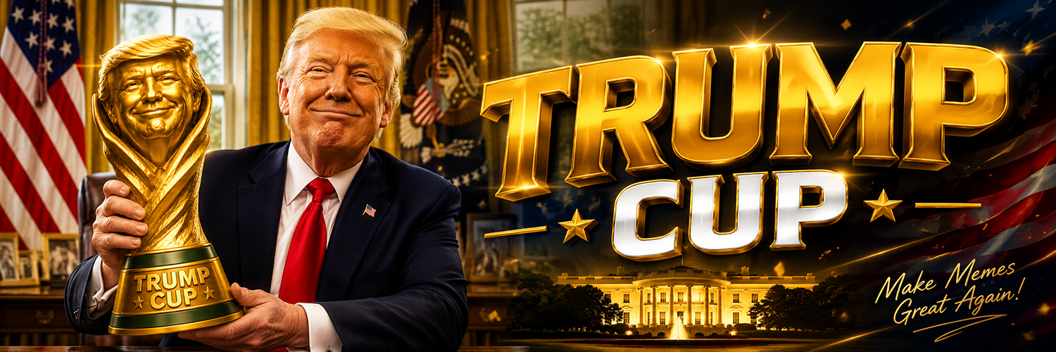 $TRUMPCUP — Lift The Trophy banner